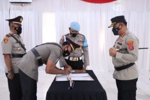 Sertijab Kasat Reskrim Polresta Kendari