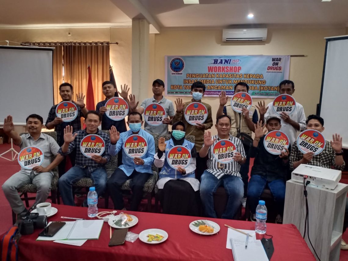 Workshop Penguatan Media Untuk Mendukung Kota Tanggap Ancaman Narkoba