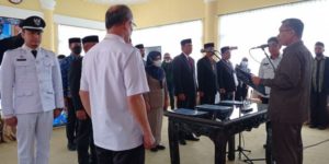 Walikota Lantik Pejabat, Camat, Lurah dan Kepala Sekolah