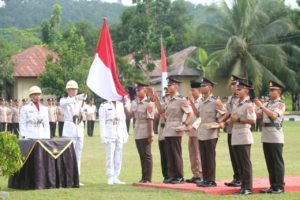 Upacara Penutupan Diktukba Polri Gelombang I di SPN Polda Sultra Tahun 2022