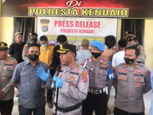 Kasus Tindak Pidana di Sekitar Kawasan Kampus UHO  Capai 67 Kasus