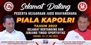 Polda Sultra Tuan Rumah Kejuaraan Judo Bhayangkara 2022