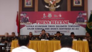 Kejati Sultra Usul  Restorative Justice 14 Perkara Periode Januari – Juli 2022