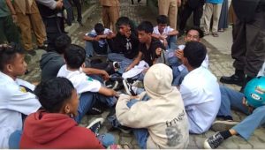 Hendak Tawuran, Puluhan Siswa SMA di Kendari Diamankan Polisi