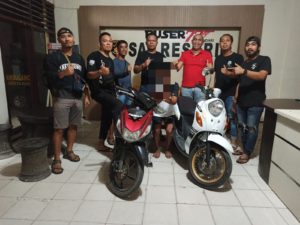 Spesialis Pencuri Motor Diringkus Tim Buser 77 Satreskrim Polresta Kendari