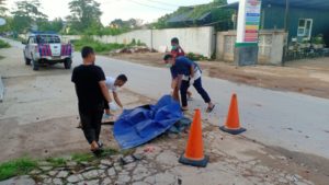 Tabrak Tumpukan Batu Bata di Pinggir Jalan Seorang Mahasiswa di Kendari Tewas