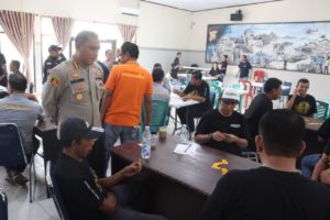 Jalin Silaturahmi Dengan Komunitas, Polresta Kendari Gelar Lomba Domino Se Sultra