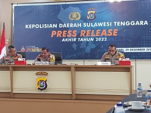 Kasus Kriminalitas di Sultra Tahun 2022 Mengalami Peningkatan