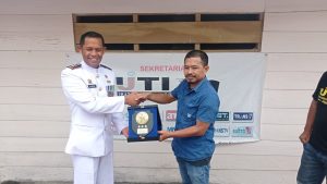 Bentuk Sinergitas Danlanal Kendari Kunjungi IJTI Sultra