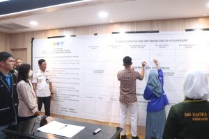 Pelajar di Sejumlah Sekolah di Kendari Deklarasi Anti Tawuran dan Kekerasan