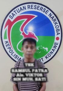 Pengedar Sabu di Konawe Diringkus Polisi