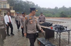 Apel Gelar Sarpras, Kapolres Konawe Utara Ingatkan Ini Kepada Personil