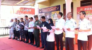Kapolres Konsel Resmikan Kampung Tangguh Bebas Narkoba