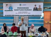 Pemda Koltim Resmikan 16 Rumah Bantuan Korban Puting Beliung