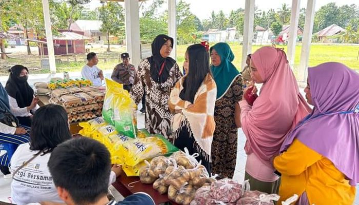 Road Show Pangan Murah Digelar di Poli-Polia, Warga Merasa Terbantu