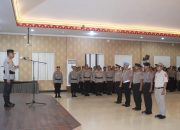 150 Personel Polda Sultra Naik Pangkat dalam Upacara Korps Raport Hari Bhayangkara ke-78