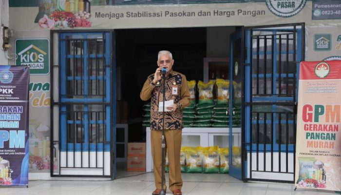 Gerakan Pangan Murah (GPM) Sambut HUT RI ke-79 di Sultra Resmi Dibuka