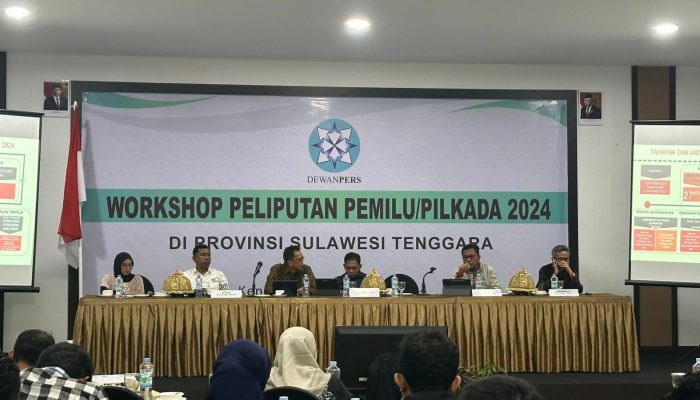 Dewan Pers Gelar Workshop Peliputan Pilkada di Kendari