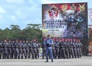 Danrem 143/HLO Jadi Irup Peringatan HUT TNI Ke 79 Tingkat Provinsi Sultra