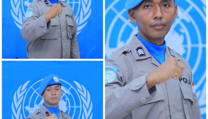 Tiga Personel Polda Sultra Dikirim ke Afrika Tengah Dalam Penugasan Misi Perdamaian PBB