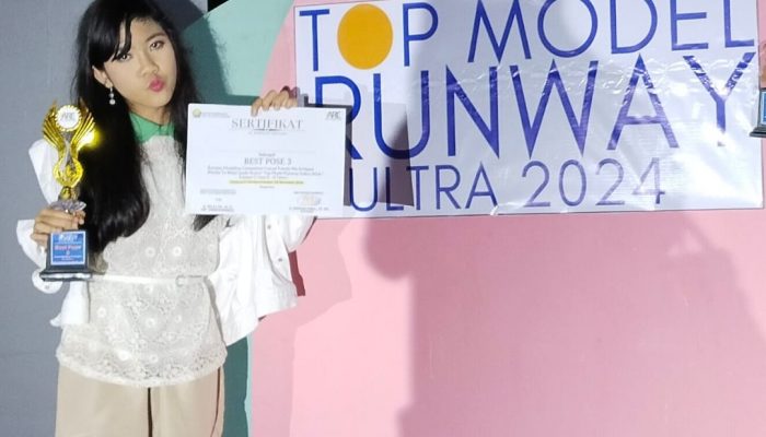 80 Peserta Top Model Runway Sultra 2024 Berkompetisi, Aleesya Raih Juara Best Pos 3