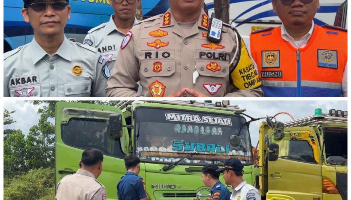 Ramp Check Bersama Polda Sultra, BPTD dan PT Jasa Raharja