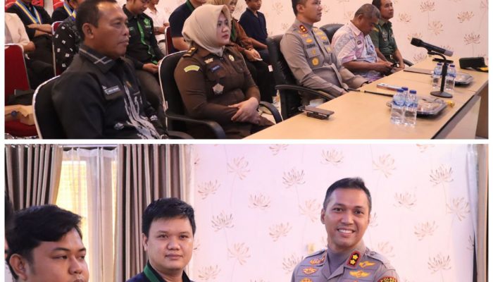 Sambut Ramadan, Polres Kolaka Gelar Baksos Polri Presisi Bersama Mahasiswa dan OKP