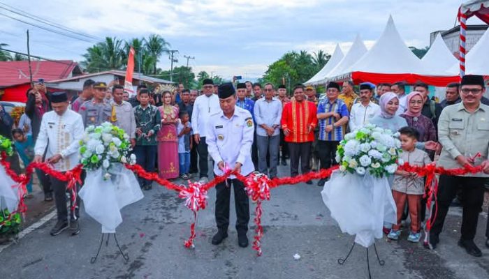 Gubernur Sultra Resmikan Gerbang Batas Kolaka Timur – Konawe