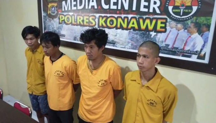 Komplotan Pencuri Motor yang Resahkan Warga Konawe Diringkus Polisi