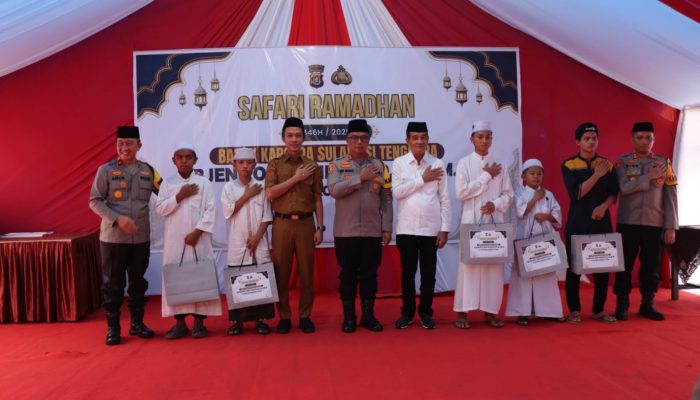 Kapolda Sultra Safari Ramadan di Konawe Utara, Ajak Pererat Ukhuwah Islamiyah