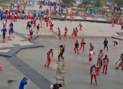Tawuran Pelajar Warnai Aksi Bersih – Bersih Pemprov Sultra Di Kawasan Eks MTQ Kendari