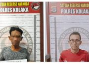 Asyik Pesta Sabu Dua Pengedar Diciduk Polisi di Kolaka
