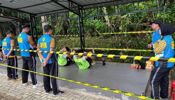 Polda Sultra Gelar Tes Jasmani Bagi 45 Catar Akpol