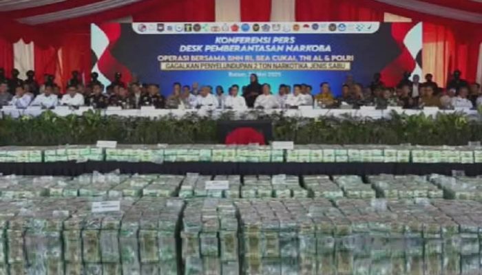 GILA! 2 Ton Sabu Disita di Riau, Ini Jadi Penangkapan Terbesar Sepanjang Masa!