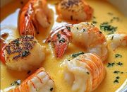 Kehangatan Laut dalam Semangkuk Kemewahan: Sup Seafood Istimewa dengan Kepiting, Udang, dan Lobster