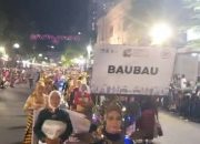 Baubau Pukau Surabaya dengan Pesona Adat Buton di Karnaval Budaya Apeksi VII