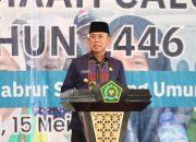 Gubernur Sultra Resmi Lepas 2.018 Jamaah Calon Haji Sultra, Berikan Uang Saku dan Jamin Biaya Pengobatan