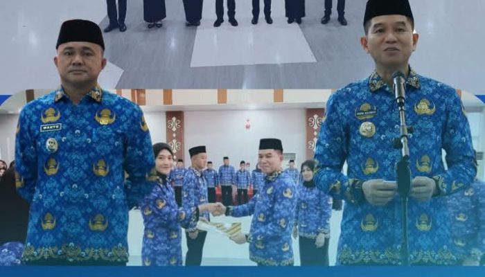 Ratusan ASN Konsel Terima SK, Bupati Irham Kalenggo Tekankan Komitmen dan Integritas