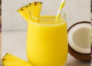 Segarnya Sehat Alami: Resep Air Kelapa Muda Campur Nanas Tanpa Gula Tambahan