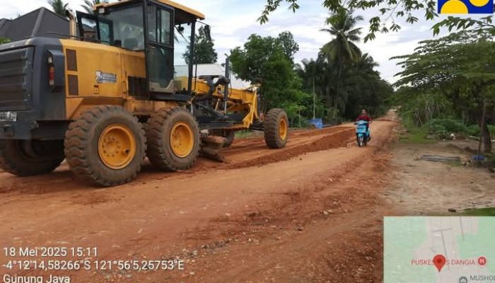 Koltim Membangun, Rute Gunung Jaya-Polipolia Segera Teraspal