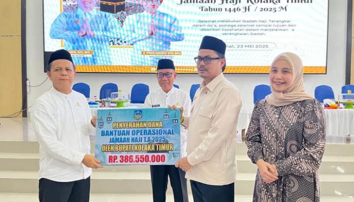 Pemda Koltim Beri Bantuan 4 Juta Rupiah untuk Transportasi Lokal Jamaah Haji