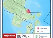Gempa Magnetudo 3.7 Guncang Bondoala Konawe