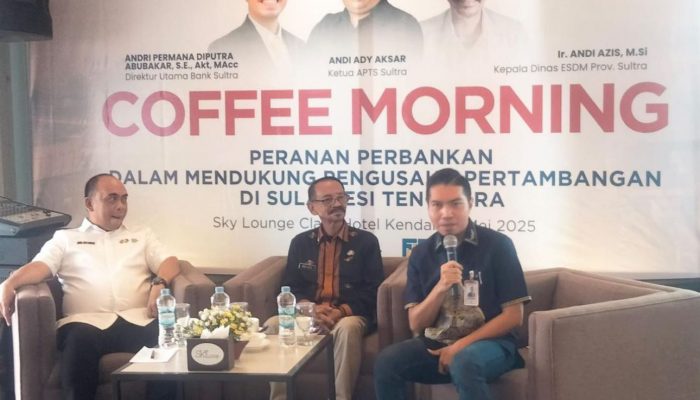 Komitmen Bank Sultra Dukung Pertumbuhan Usaha Sektor Pertambangan