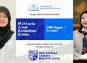 Siswi Alumni SMPN 1 Kendari Jadi Perwakilan Polda Sultra Lolos Seleksi SMA Kemala Taruna Bhayangkara