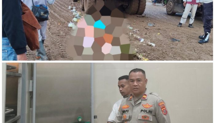 Pedagang Sayur Tewas Terlindas Dumptruck Milik PT VDNI
