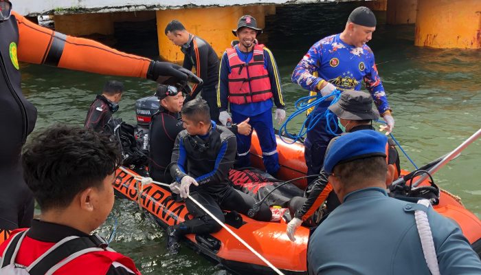 Hasil Operasi SAR H2: Korban Melompat di Jembatan Teluk Kendari Ditemukan Meninggal Dunia