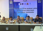 Ditlantas Polda Sultra Bersama Stakeholder Terkait Komitmen Terapkan Over Dimension dan Over Load di Wilayah Bumi Anoa