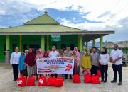 Ditreskrimum Polda Sultra Berikan Bantuan Sembako dalam Rangka Hari Bhayangkara ke-79
