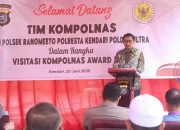 Tim Visitas Kompolnas Award 2025 Sambangi Polsek Ranomeeto