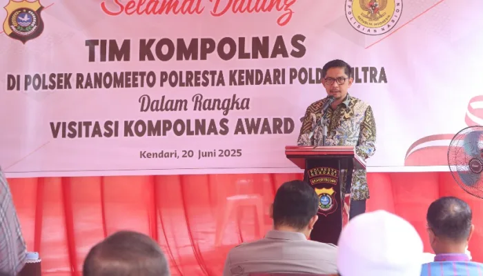 Tim Visitas Kompolnas Award 2025 Sambangi Polsek Ranomeeto